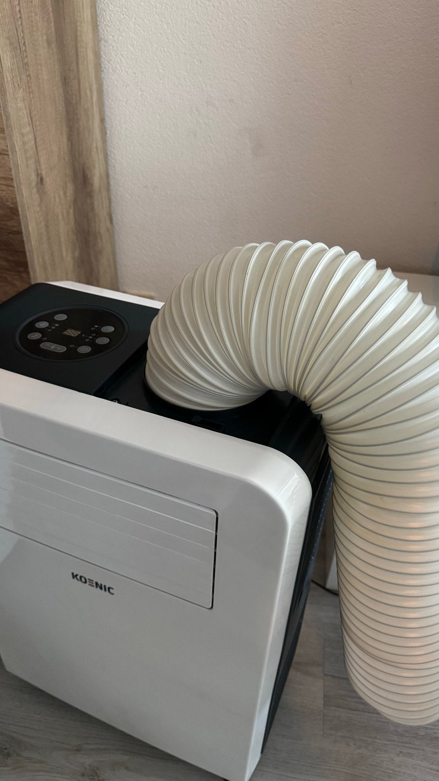 Koenic 12.000 BTU - Krachtige Mobiele Airco, Ophalen, Timer, 3 snelheden of meer, Zo goed als nieuw