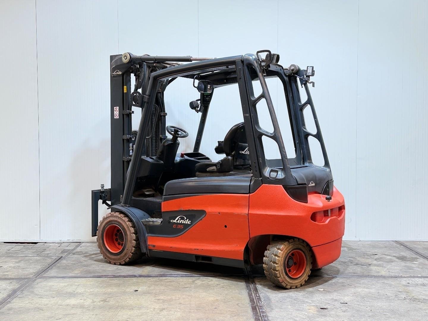 Linde E35 L triplex 4,8M 4x ventiel 3500KG 2019 Accu 2022 HL, 3000 tot 4000 kg, Elektrisch, Heftruck, Linde