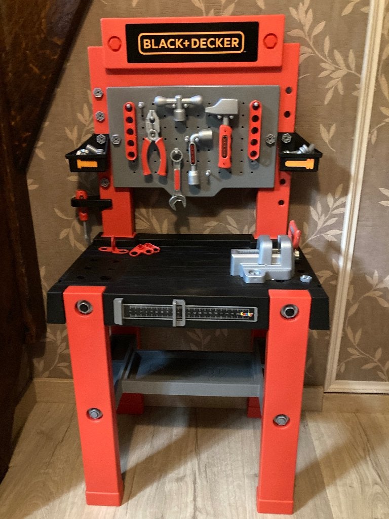 Speelgoedwerkbank Black & Decker, Ophalen of Verzenden, Zo goed als nieuw