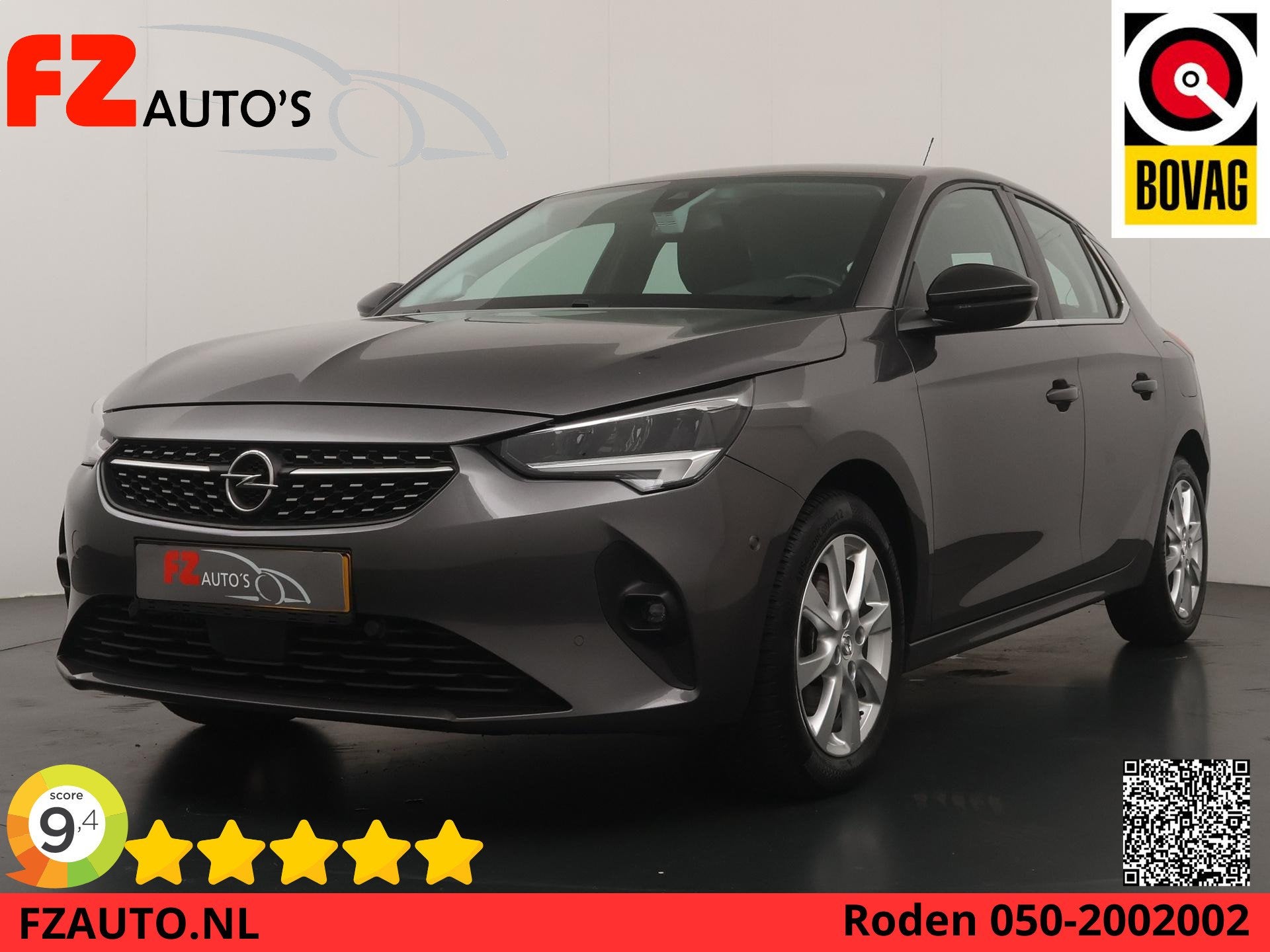 Opel Corsa 1.2 GS Line - Navigatie - Cruise Control - Climat, Voorwielaandrijving, Stof, Gebruikt, Euro 6