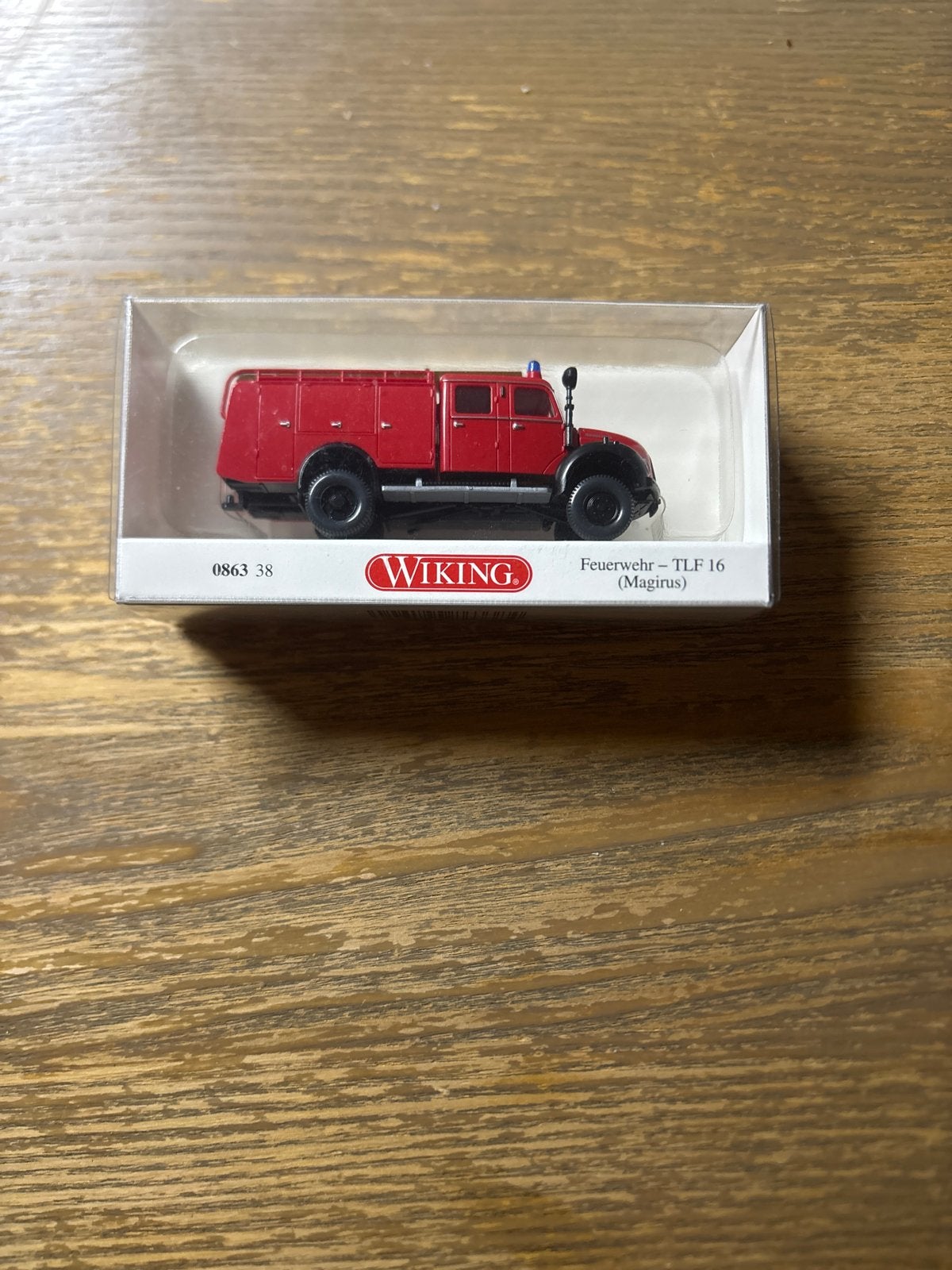 Wiking Brandweer TLF 16 (Magirus) Modelauto, Ophalen of Verzenden, Nieuw, Overige merken