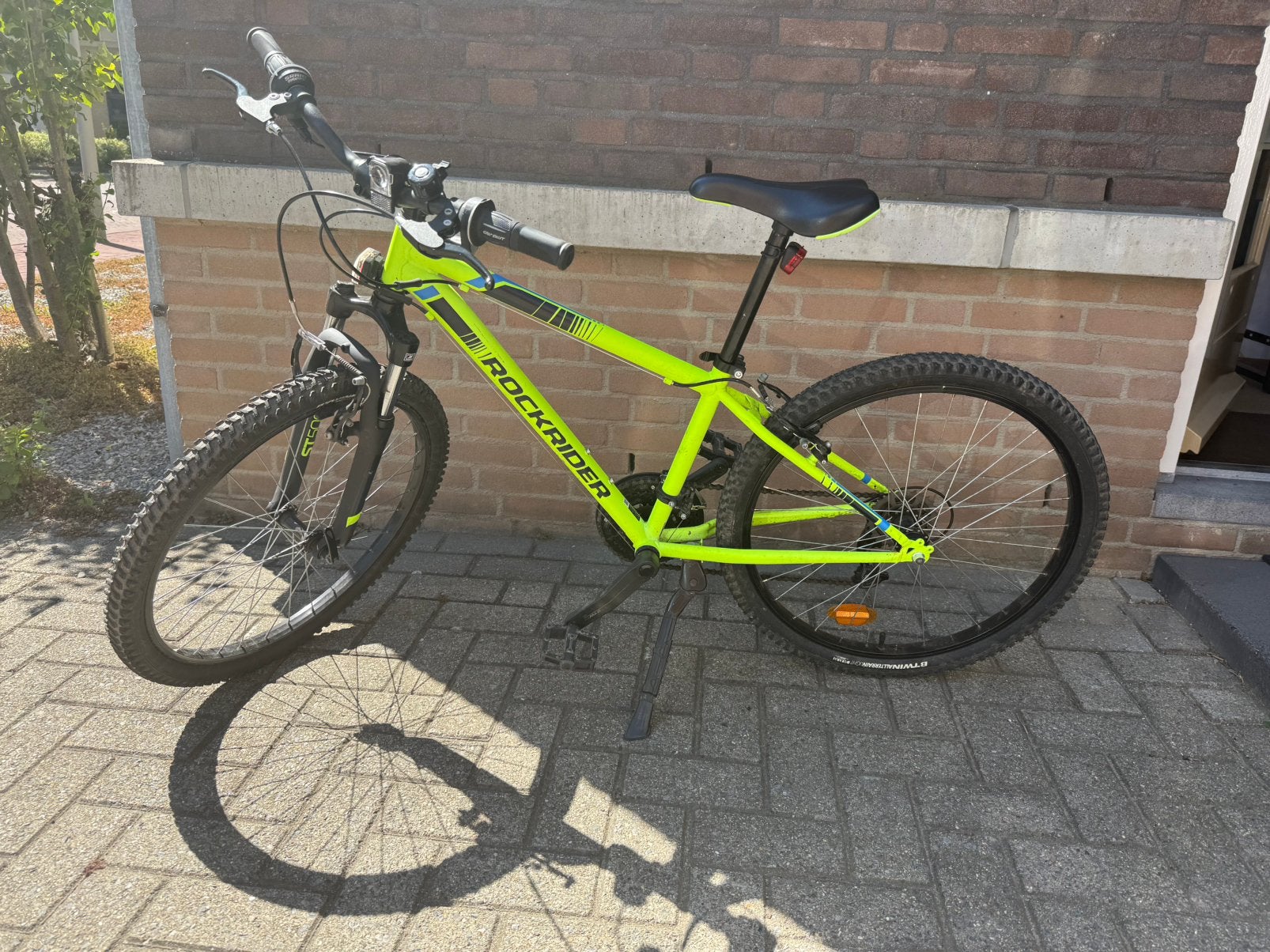 Kinderfiets Mountainbike 24 inch ROCKRIDER 9-12 jaar, Ophalen, Gebruikt, 24 inch, Versnellingen
