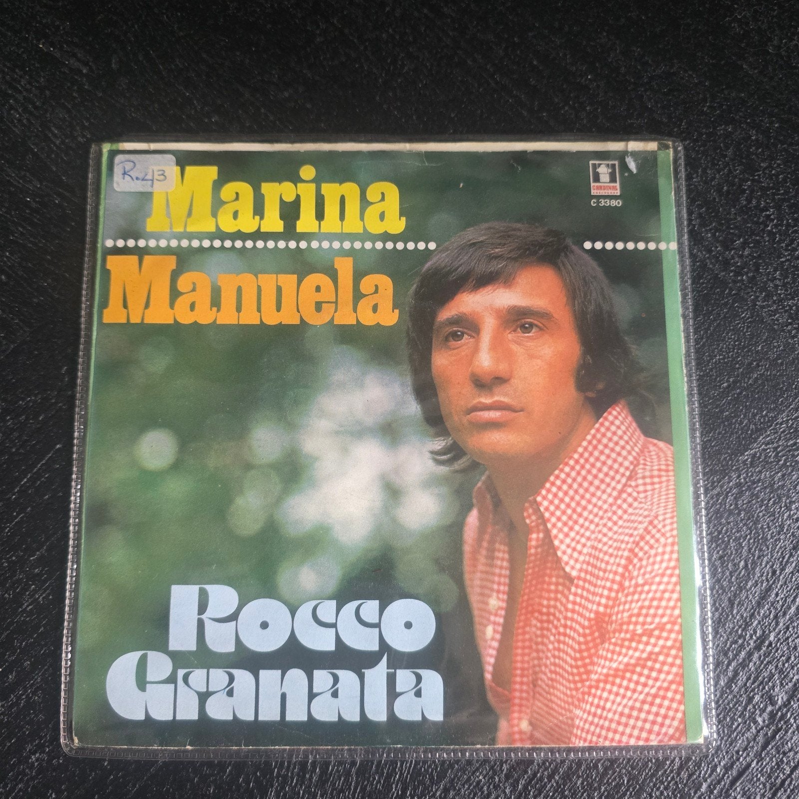 Rocco Granata - Marina / Manuela (7 inch vinyl single), Cd's en Dvd's, Vinyl Singles, Gebruikt, 7 inch, EP, Nederlandstalig