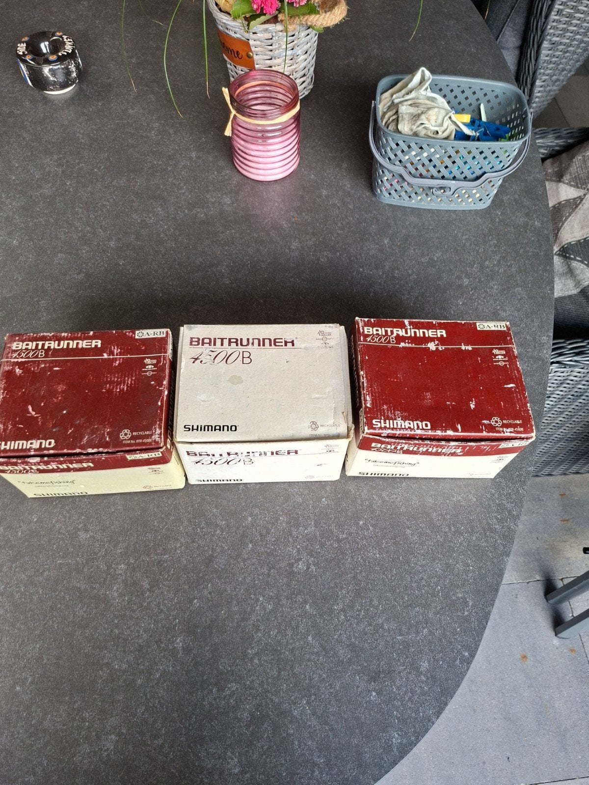 3 Mooie Shimano 4500B Beetrunners., Ophalen of Verzenden, Gebruikt, Molen