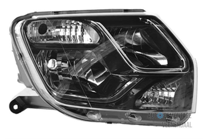 Koplamp rechts van een Dacia Duster, Dacia, -, -, Nieuw