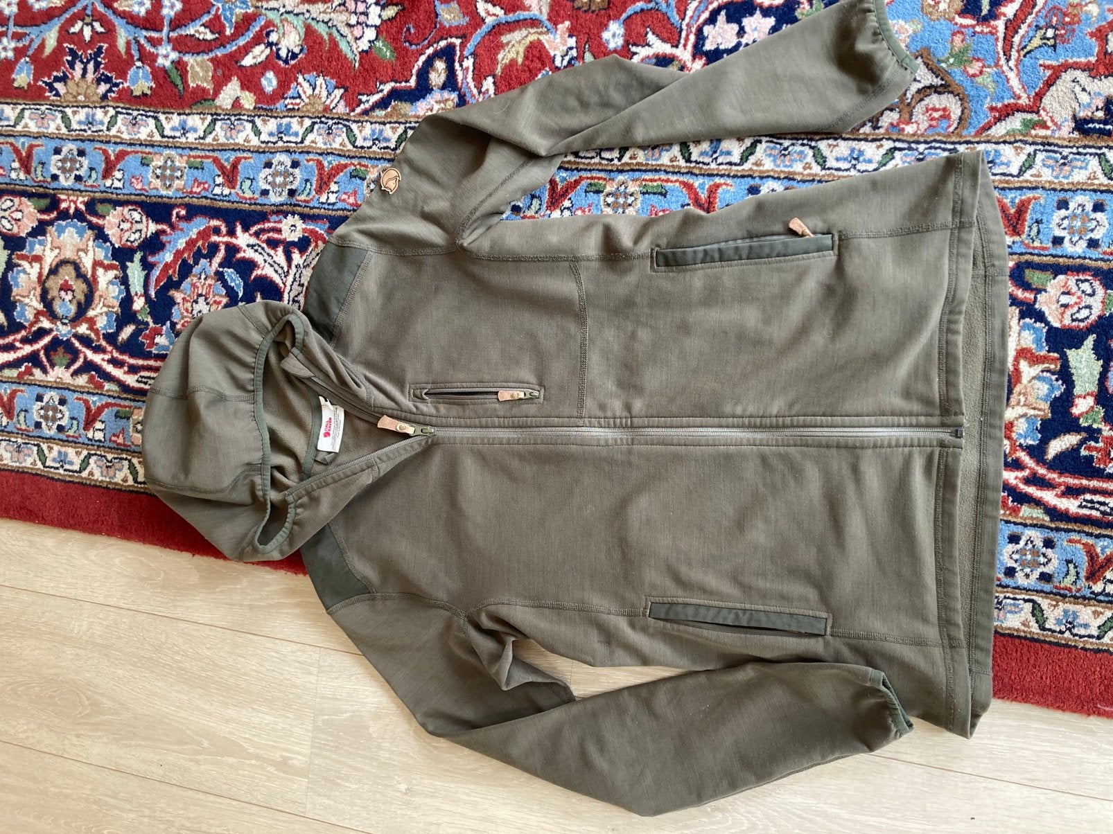 Fjallraven keb fleece hoodie, Ophalen of Verzenden, Zo goed als nieuw, Kleding