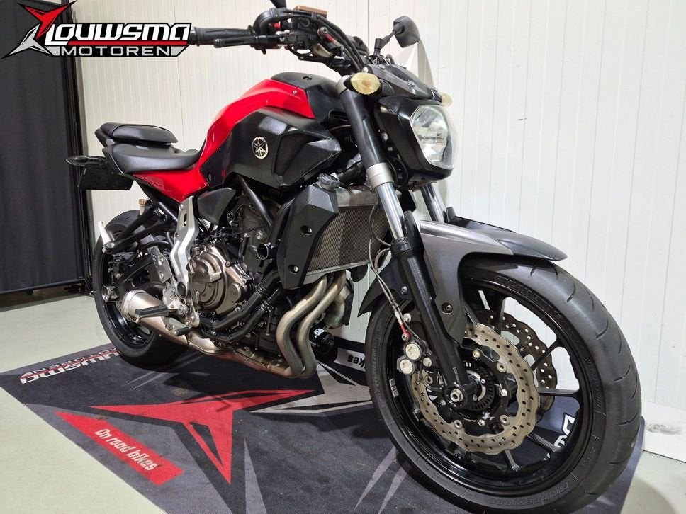YAMAHA MT07 ABS ROOD |6M Garantie| MT-07 MT09 MT 07 MTN 690, Motoren, Motoren | Yamaha, 2 cilinders, Motorrijbewijs A, Bedrijf