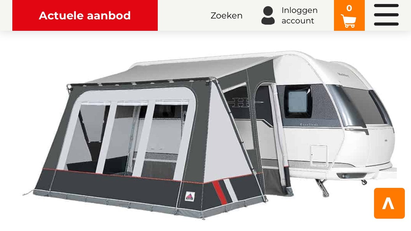 Dorema Mistral XL All Season voortent - 360x240 cm, Caravans en Kamperen, Voortenten en Luifels, Ophalen, Zo goed als nieuw, Dorema