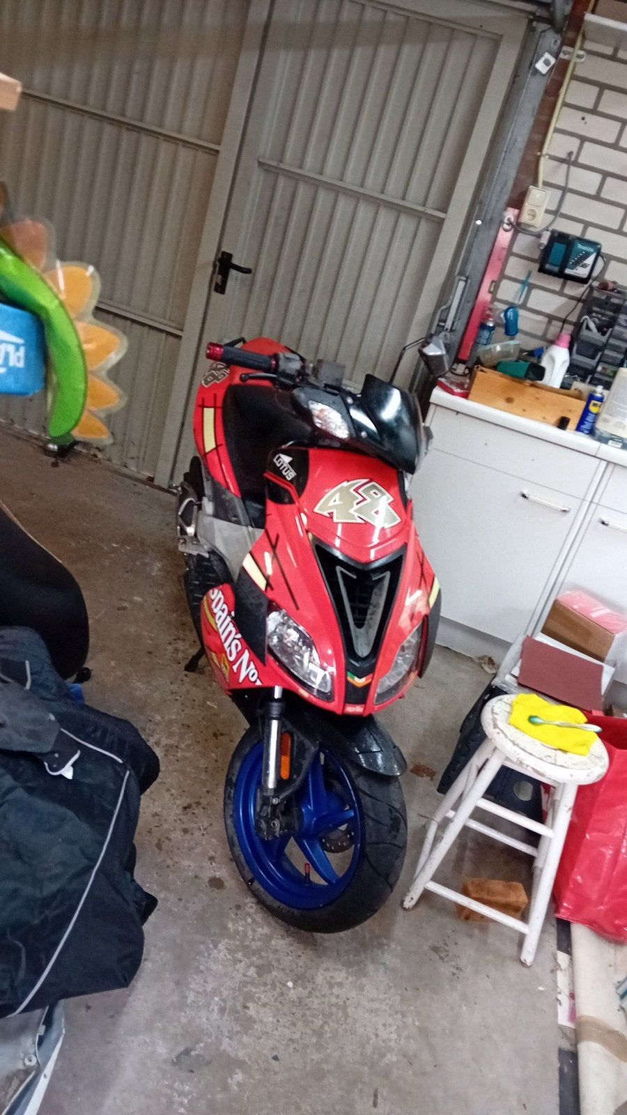 aprilia sr50 factory lotus in onderdelen, Ophalen of Verzenden, Zo goed als nieuw, Benzine, SR 50