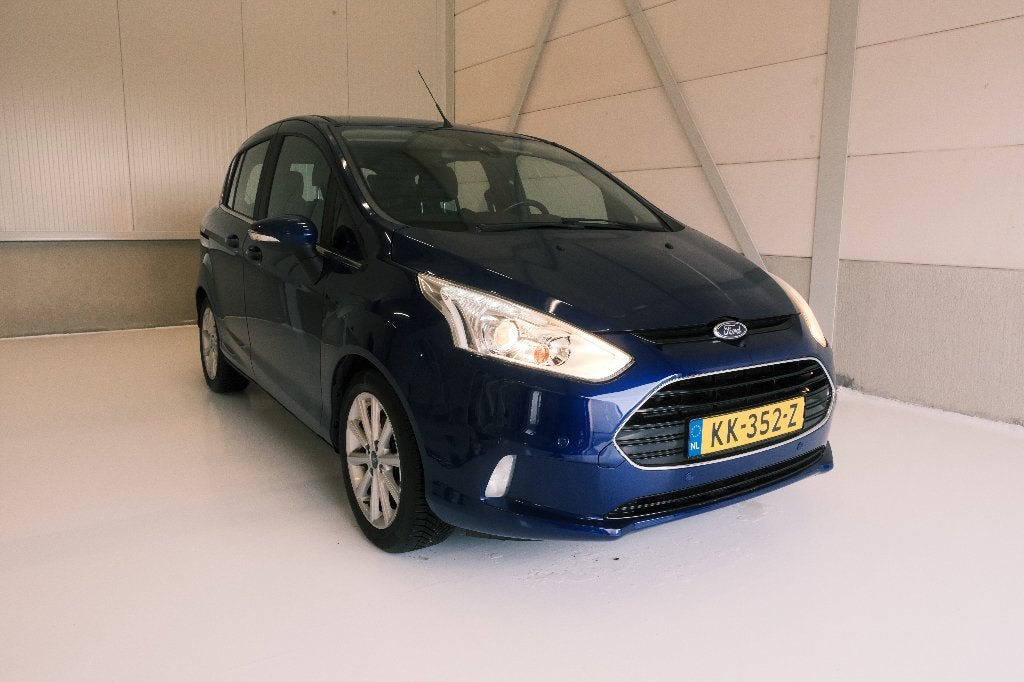 Ford B-Max 1.0 Ecoboost Titanium NAV AIRC CLIMA TREKH PDC, 100 pk, Origineel Nederlands, Bedrijf, 3 cilinders