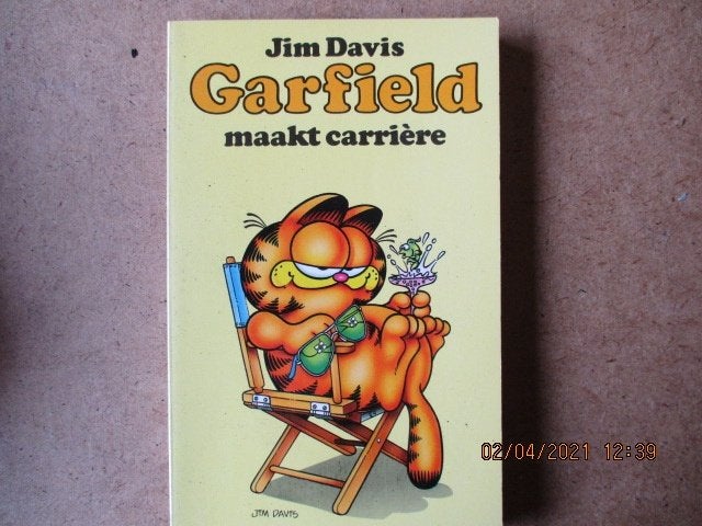 adv0646 garfield pocket 2, Eén stripboek, Ophalen, Gelezen