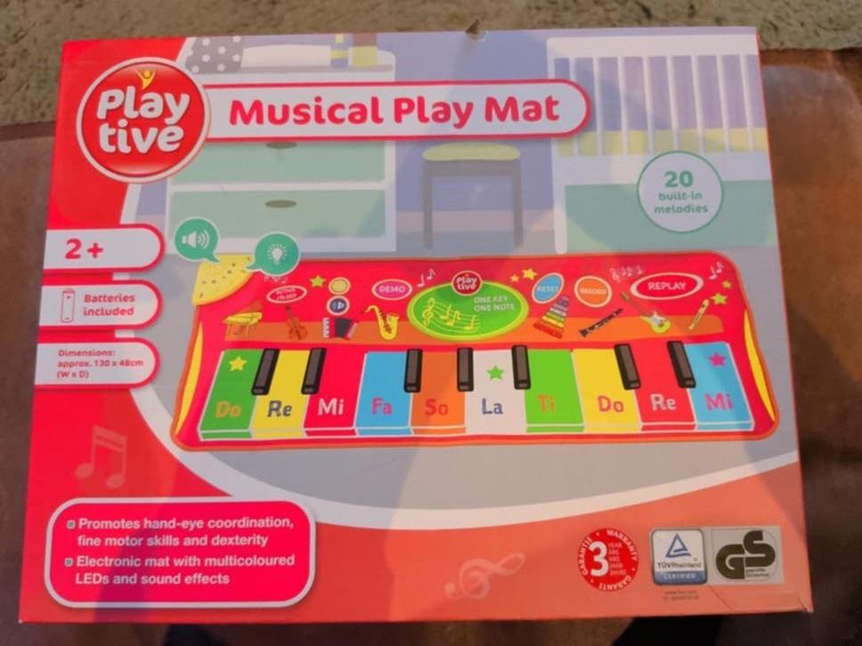 Playtive Muziek- en springmat voor kinderen, Ophalen of Verzenden, Zo goed als nieuw, Speelkleed, Met licht