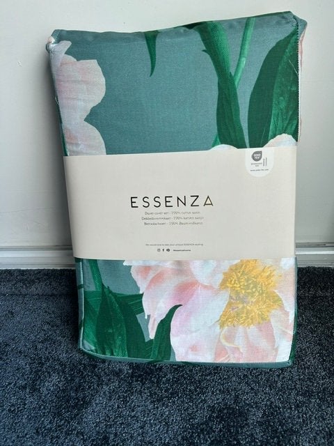 Essenza dekbedovertrek 260 100% Satijn Katoen, Info@essenzahome.nl, Meerkleurig, Essenza, Dekbedovertrek