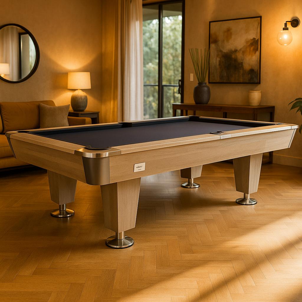 Leistenen pooltafel Rebel wood - Pooltable - Biljart - Pool, Sport en Fitness, Biljarten en Poolen, Kouwehoek 1b, Cave & Garden