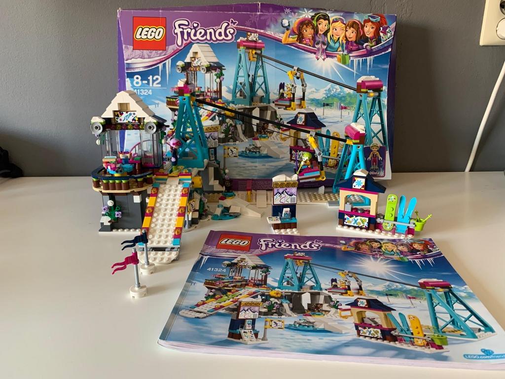 Lego Friends 41324 Wintersport Skilift, Kinderen en Baby's, Speelgoed | Duplo en Lego, Lego, Friends, Ophalen of Verzenden, Zo goed als nieuw