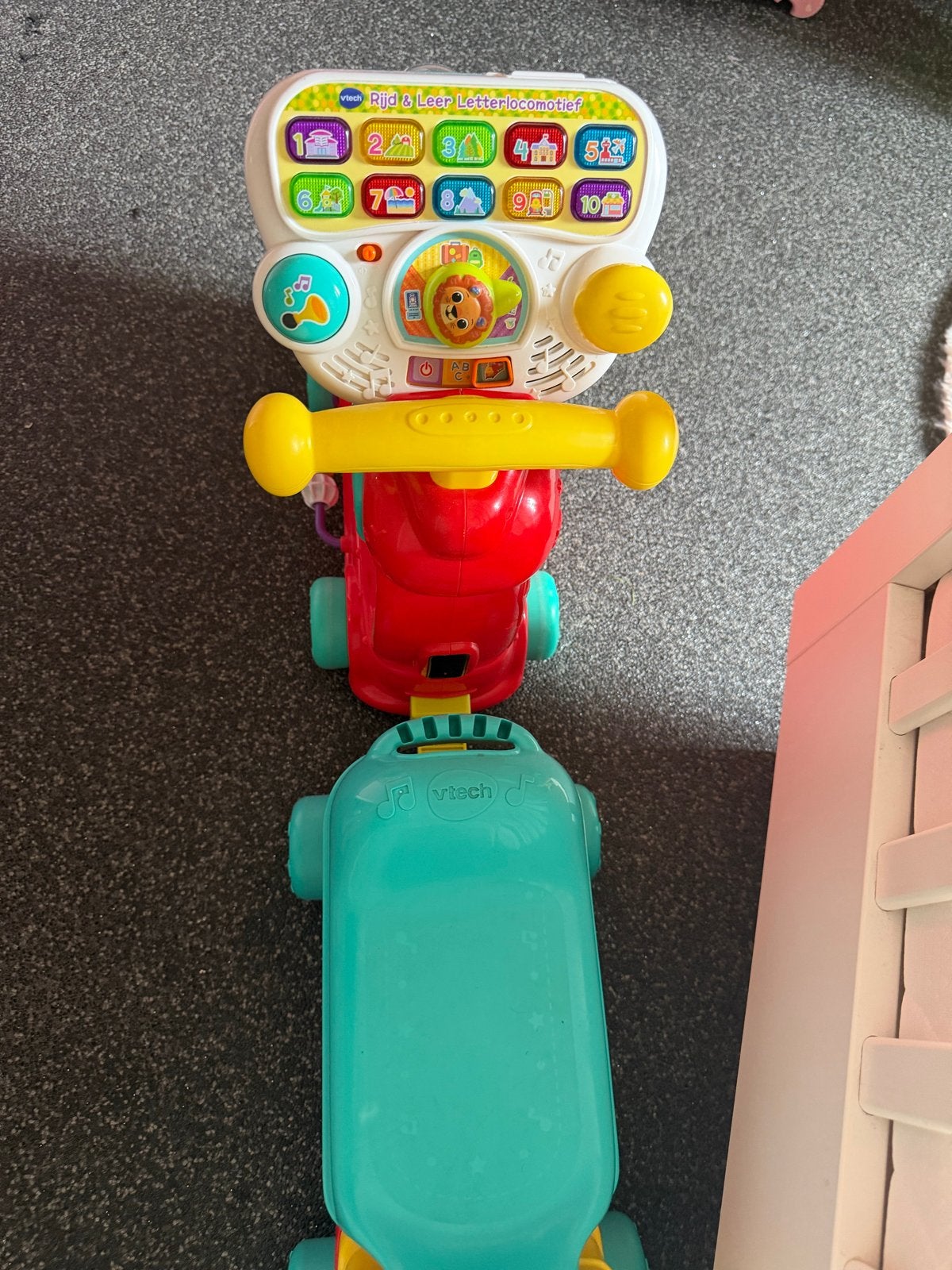 VTech Rijd & Leer Letterlocomotief loopwagen, Kinderen en Baby's, Speelgoed | Vtech, Gebruikt, 6 maanden tot 2 jaar, Ophalen