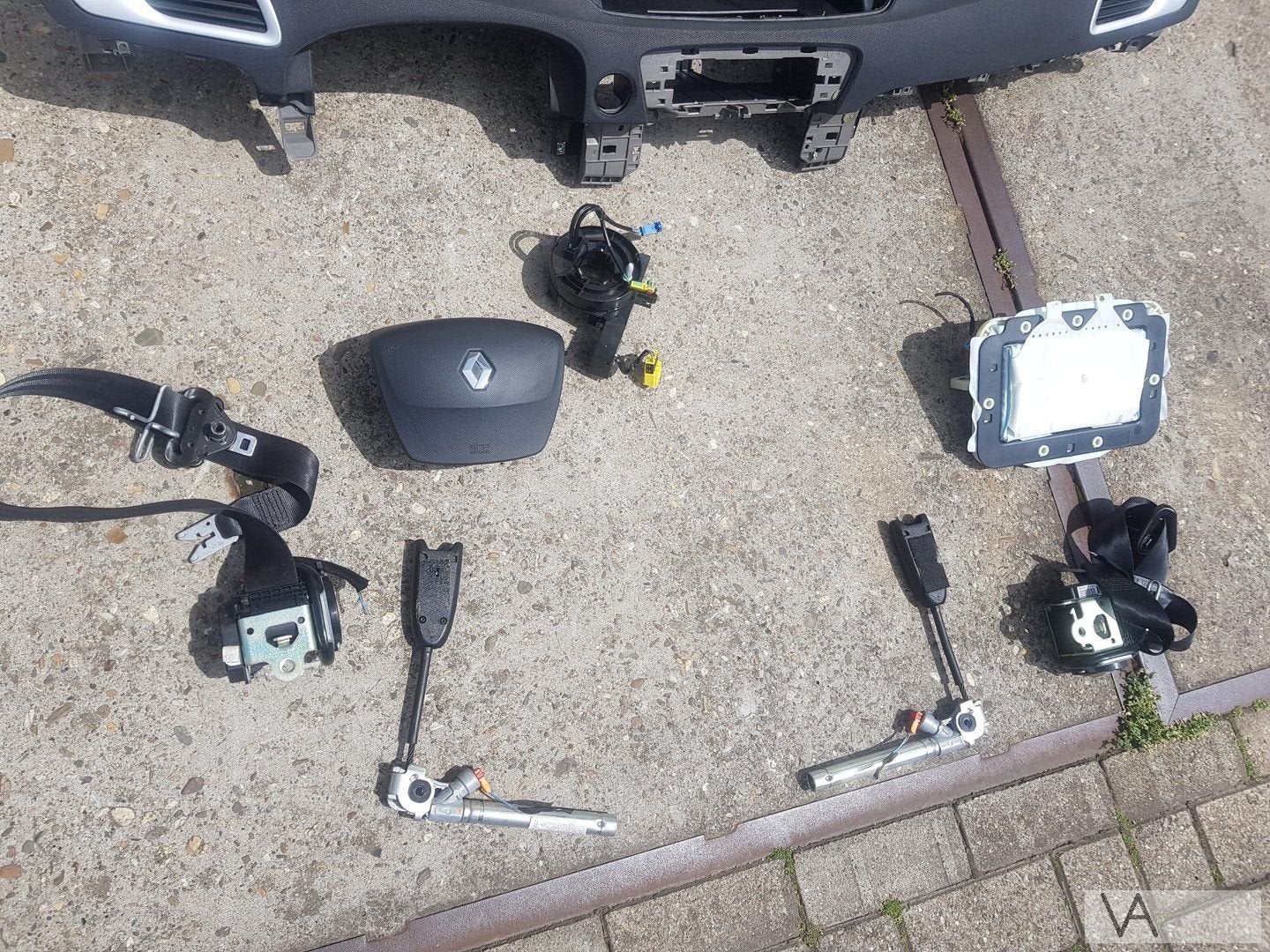 Renault Scenic 2009 - 2015 airbag set met dashboard €100, Auto-onderdelen, Gebruikt, -, Renault, -
