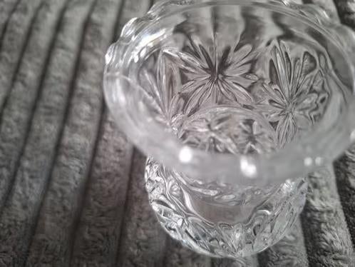 Glazen vaasje, ananas vorm hh, Ophalen of Verzenden