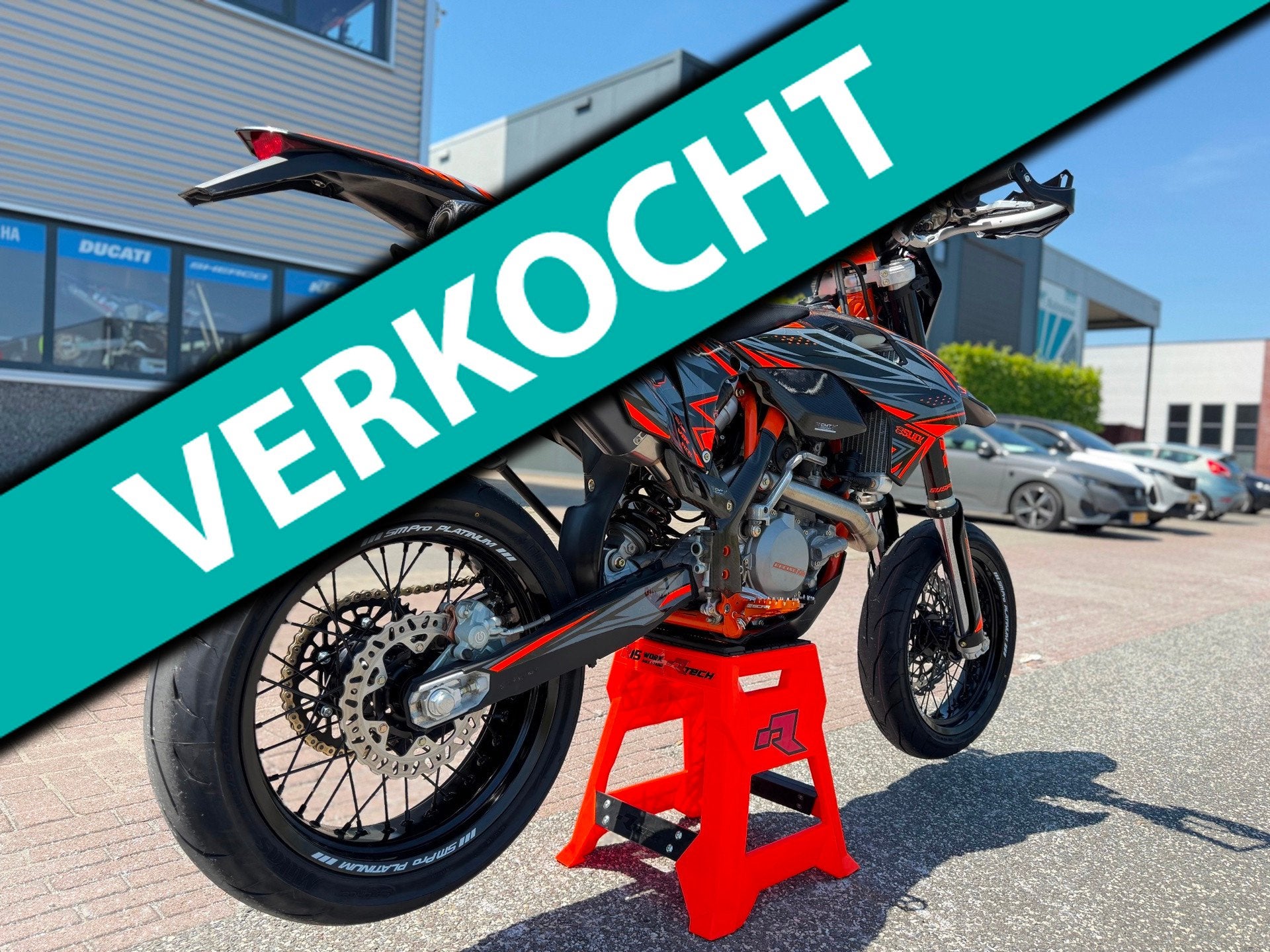 KTM 450/500 EXC Supermoto Supermotard A2 rijbewijs, Ktm, Bedrijf, 449 cc, Mattighofen
Mattighofen  Mattighofen, AT