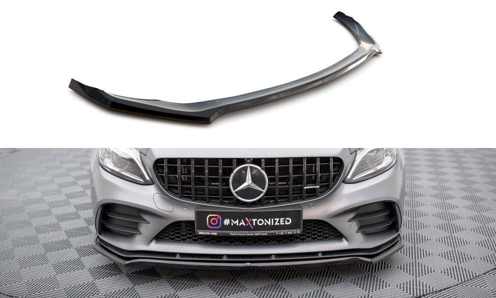 Voorlip diffuser sideskirts C-Klasse C43 AMG coupe C205 18+, Ophalen of Verzenden