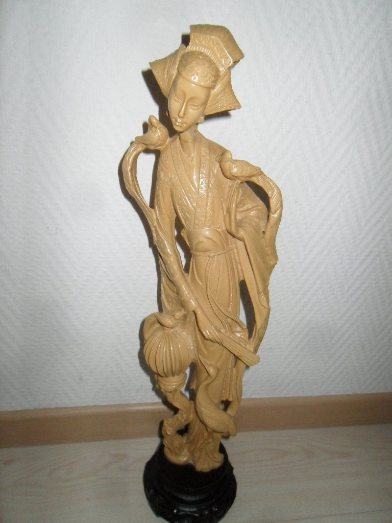 JAPANS BEELD, Ophalen of Verzenden, Beige, Overige materialen, Oosters
