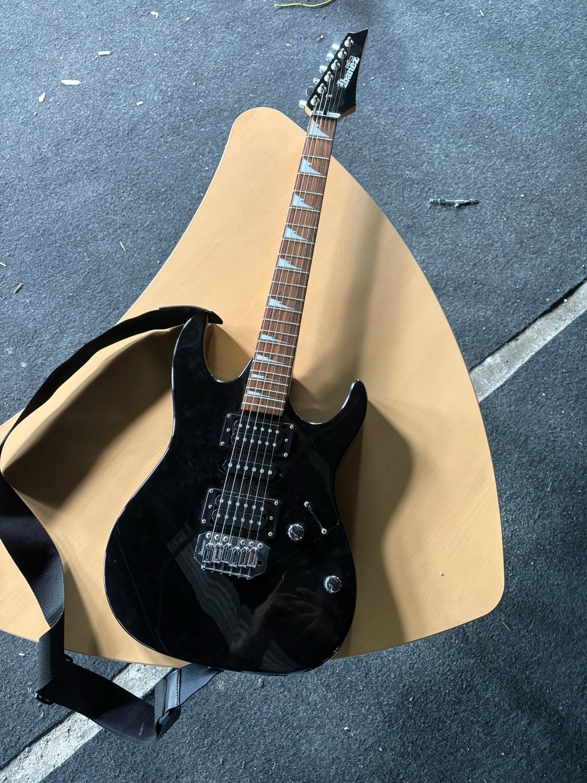 Elektrische Ibanez gitaar met gigbag, Ophalen, Gebruikt