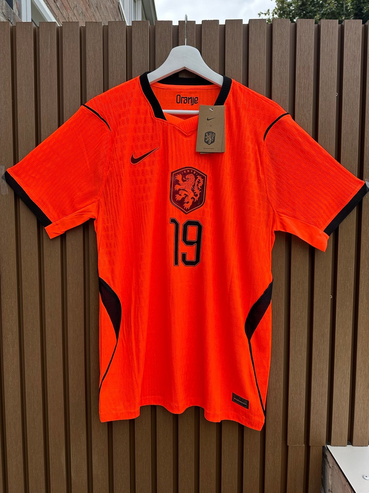Nederlands Elftal Brobbey #19 Maat XL - Nieuw!, Oranje, Ophalen of Verzenden, Voetbal, Maat 56/58 (XL)