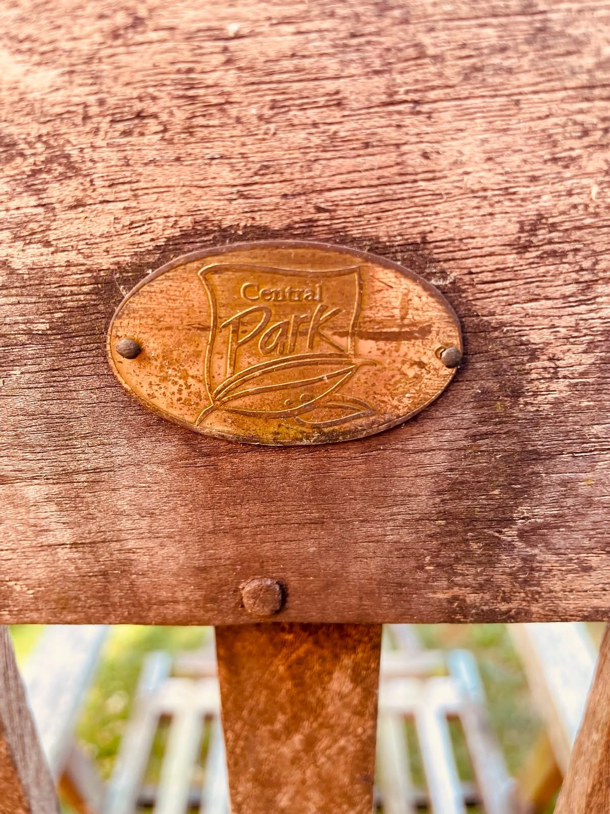 Houten Tuinstoel - Central Park - Verstelbaar & Inklapbaar, Ophalen, Gebruikt, Hout, Inklapbaar