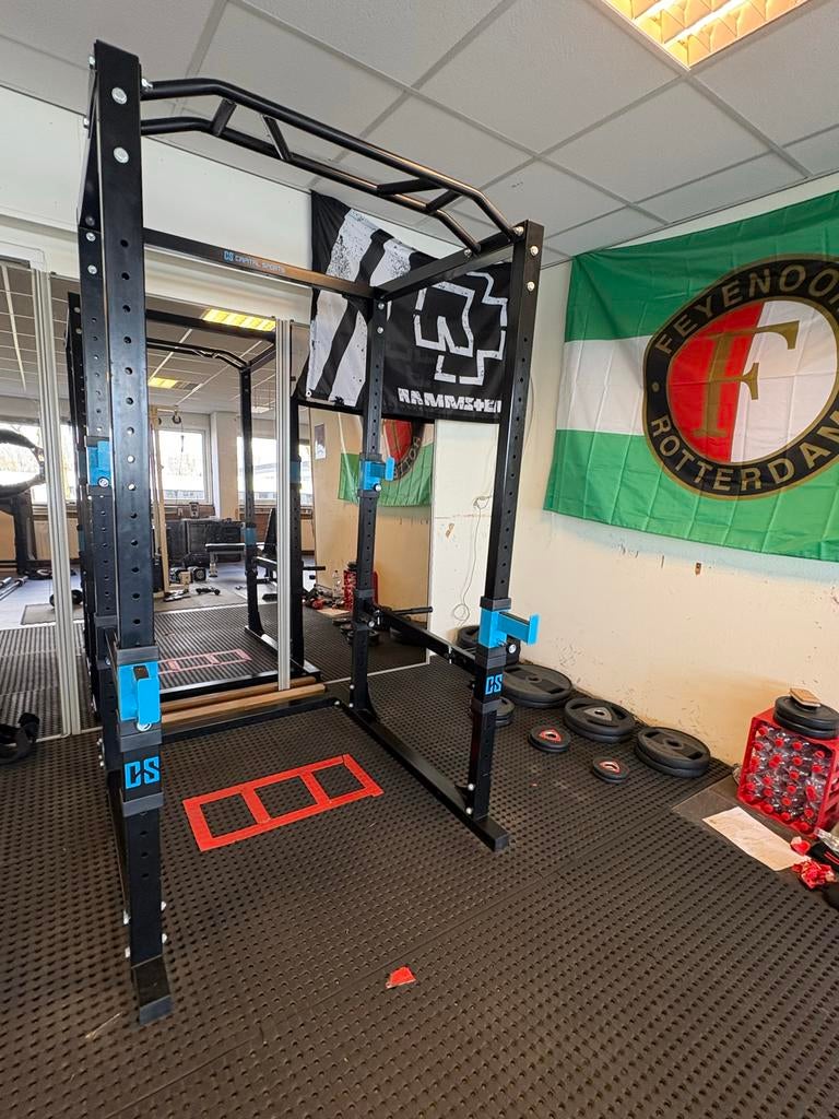 Capitalsports Powerrack met Pull-up en Dip Bar - 300 kg, Ophalen, Gebruikt, Armen, Overige typen