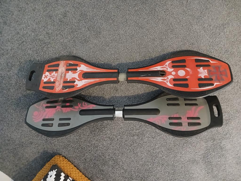 Wave boards 2 stuks, Sport en Fitness, Skateboarden, Ophalen, Waveboard
