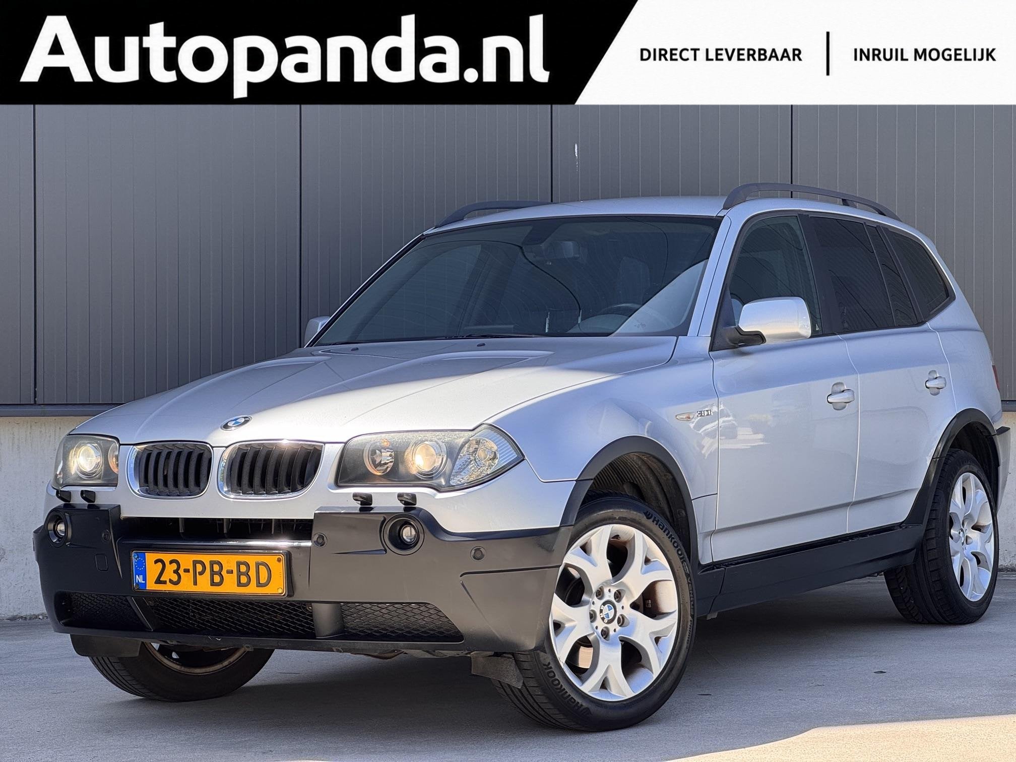 BMW X3 3.0i Executive / Trekhaak / Youngtimer / Xenon, Auto's, Automaat, Stof, Gebruikt, Zwart