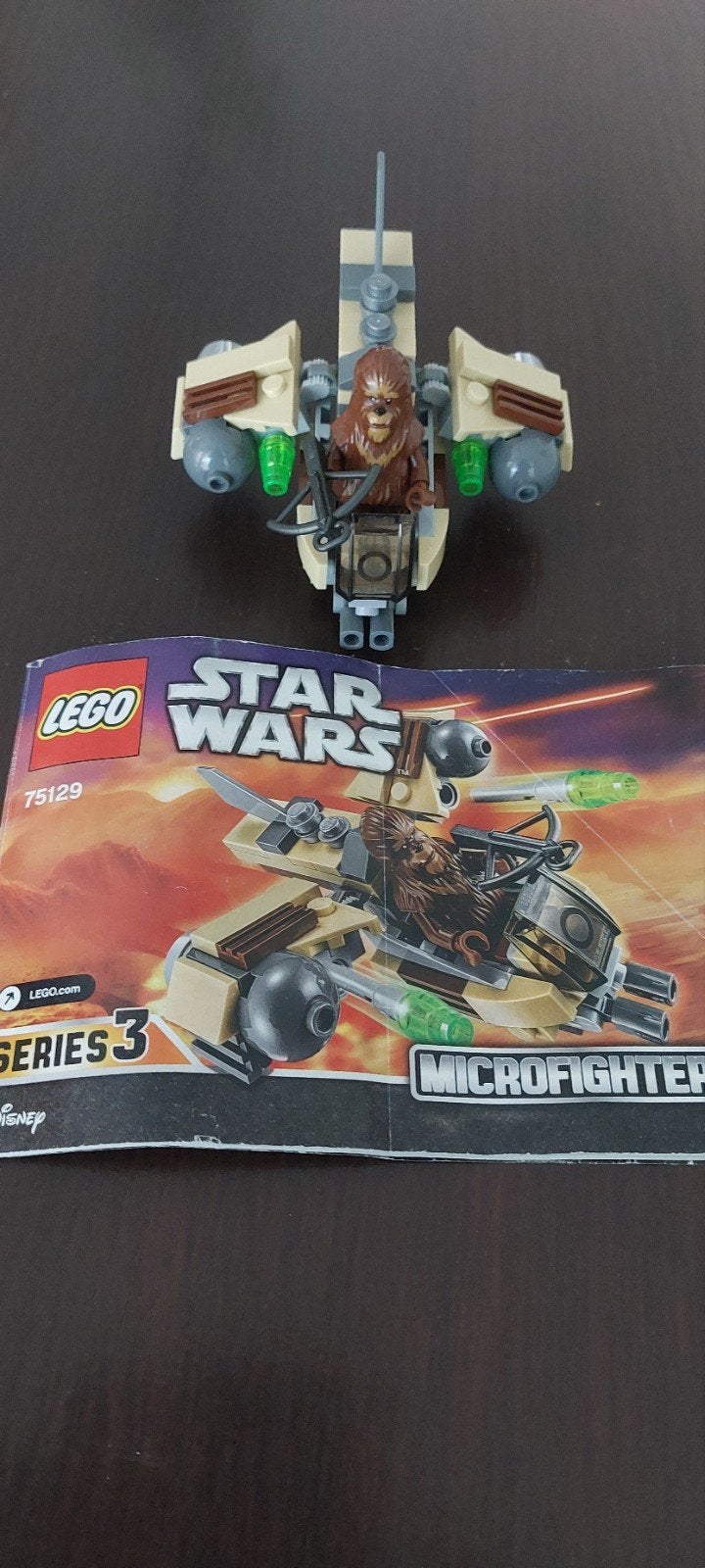 Lego Star Wars 75129 Wookiee Gunship compleet met instructie, Kinderen en Baby's, Gebruikt, Star Wars, Lego, Inclusief instructies