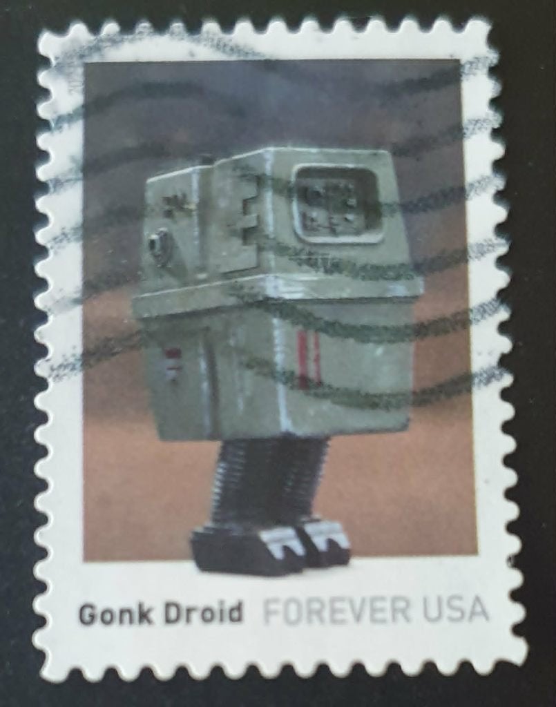 176-26 USA 2023 / Gonk Droid, Verzenden, Gestempeld, Noord-Amerika