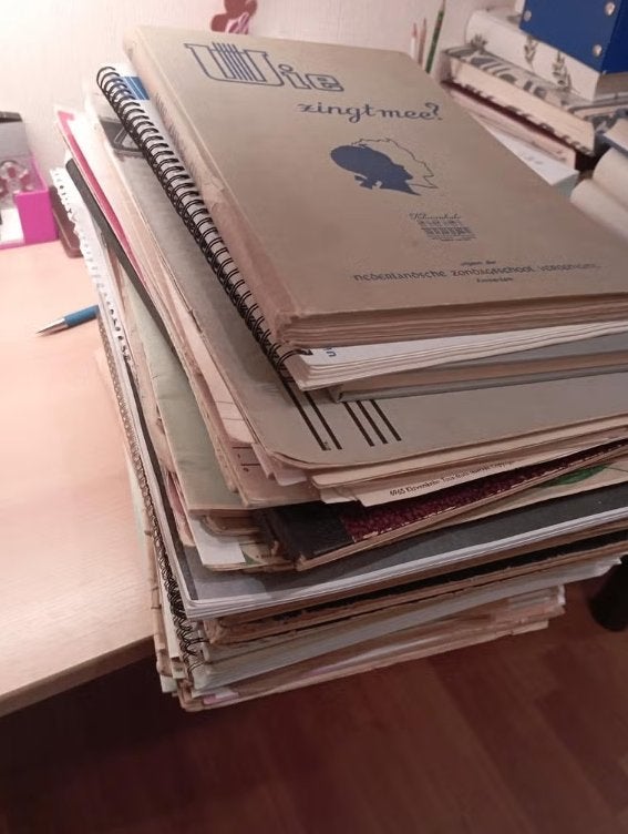 Klaverskribo muziekboeken/bladmuziek. 30 cm hoog., Ophalen, Gebruikt, Les of Cursus, Klassiek