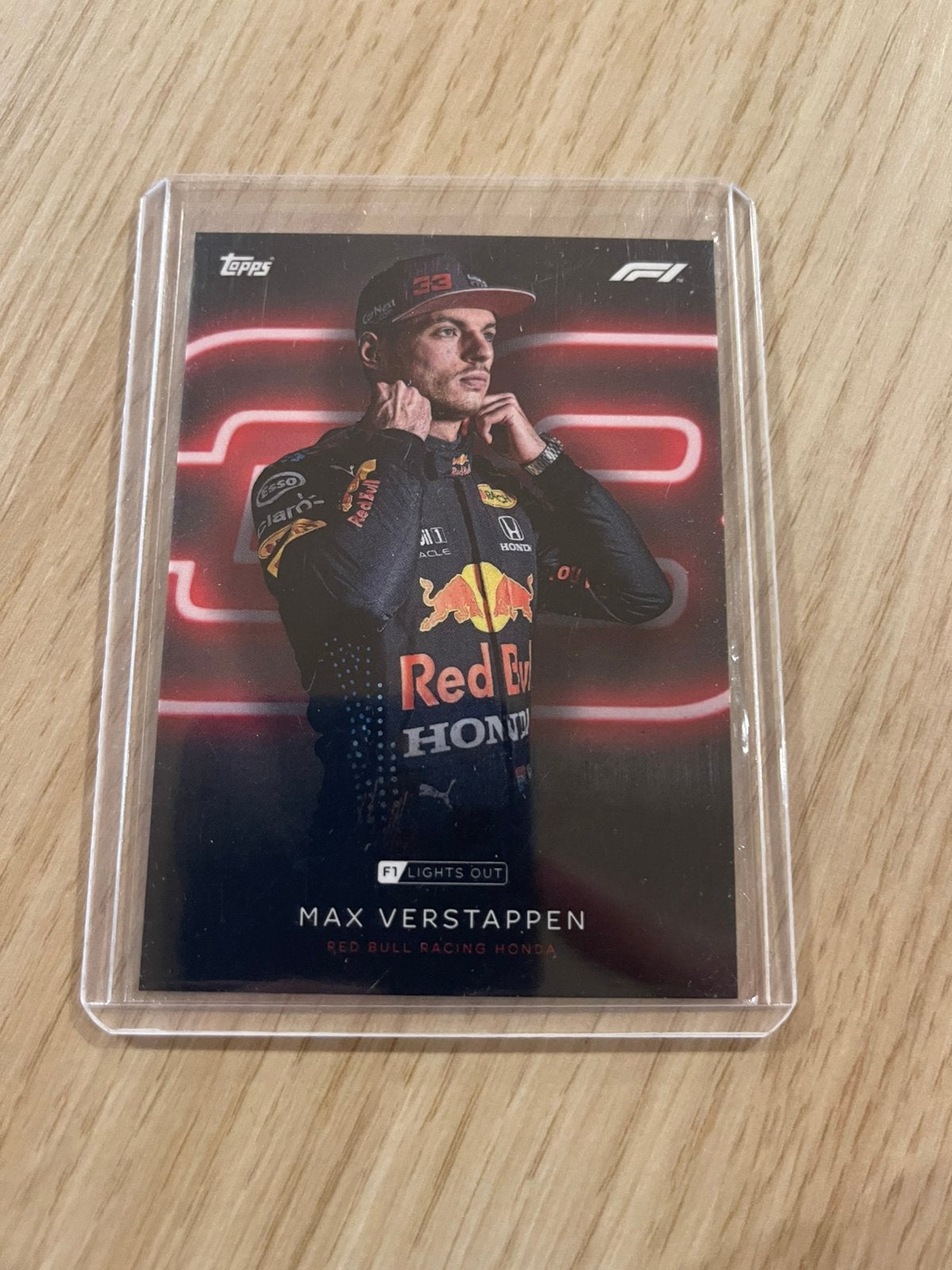Max Verstappen – Topps F1 Lights Out 2021 – Red Bull Racing, Ophalen of Verzenden, Plaatje