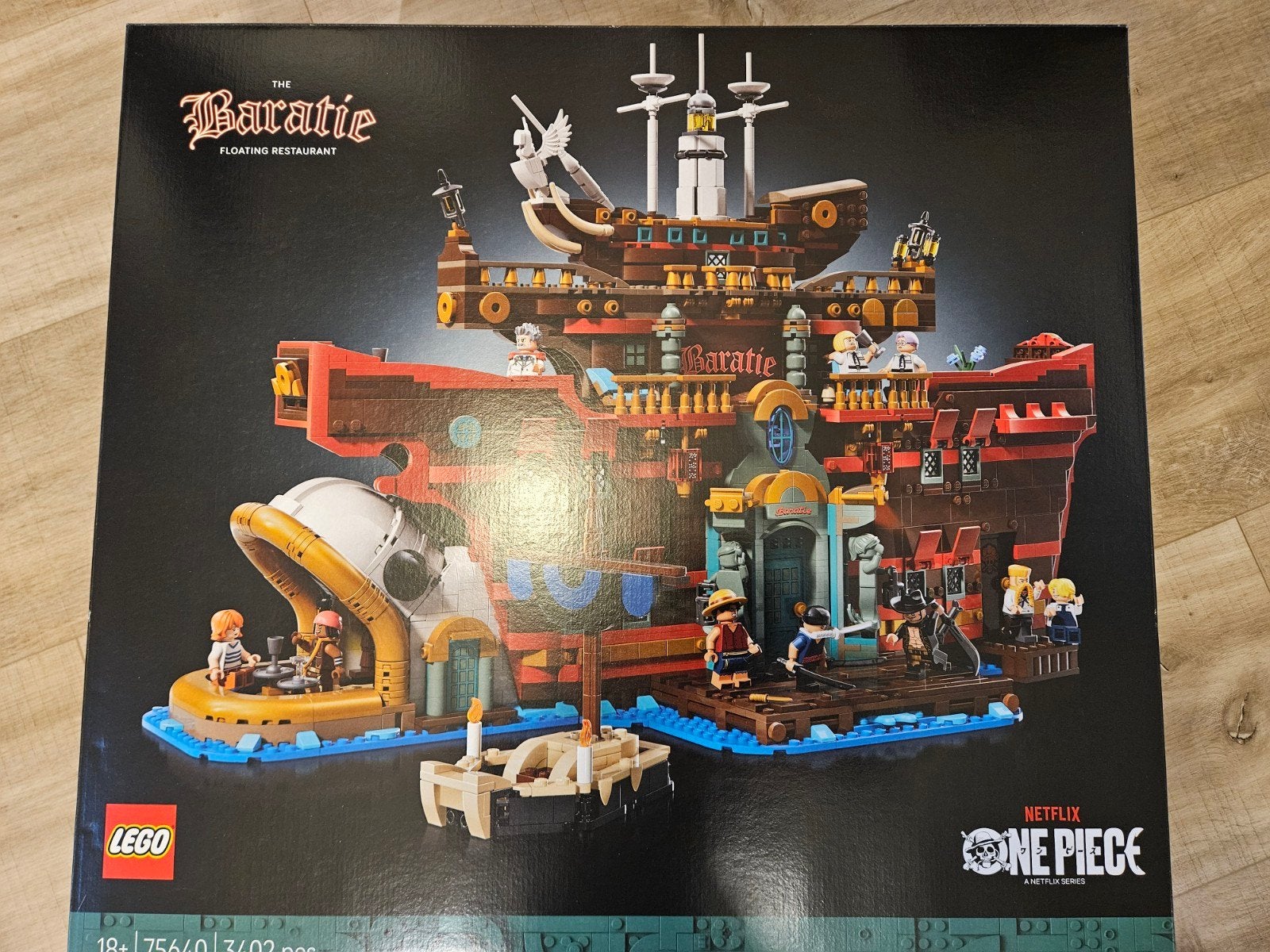 Lego baratie schip 75640, Ophalen of Verzenden, Zo goed als nieuw