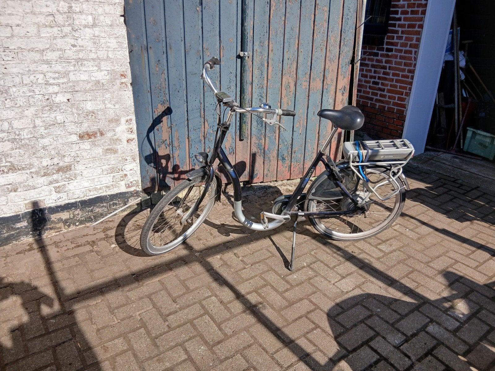 Sparta Entree FS elektrische fiets - lage instap, Ophalen, Sparta, Trommelrem, 53 tot 56 cm