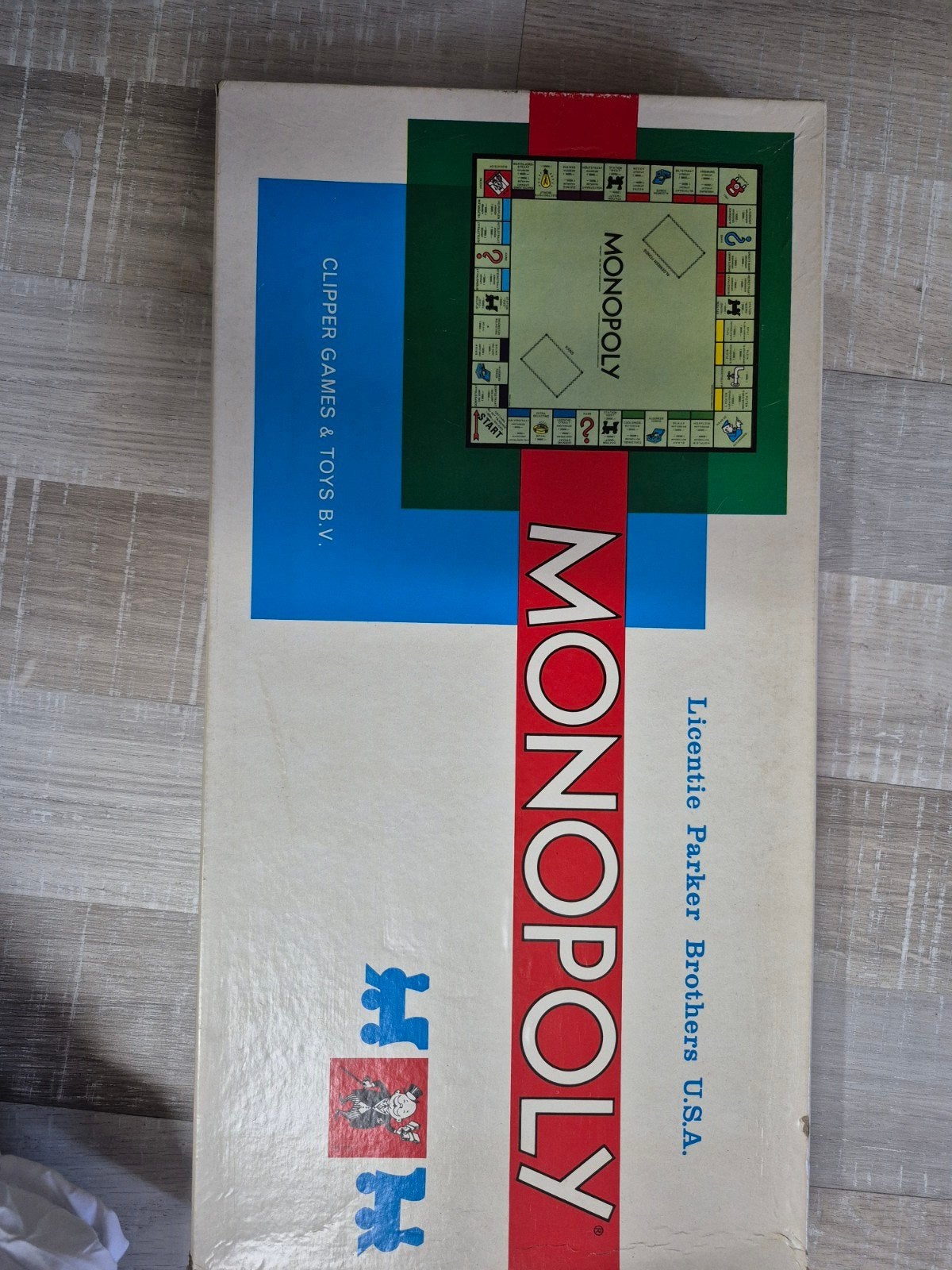 Monopoly bordspel - Clipper Games & Toys B.V., Ophalen of Verzenden, Gebruikt, Clipper Games & Toys B.V.