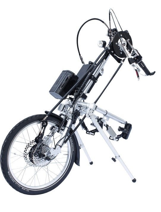 Stricker handbike Lipo Smart met elektrische ondersteuning, Ophalen, Gebruikt, Elektrische rolstoel