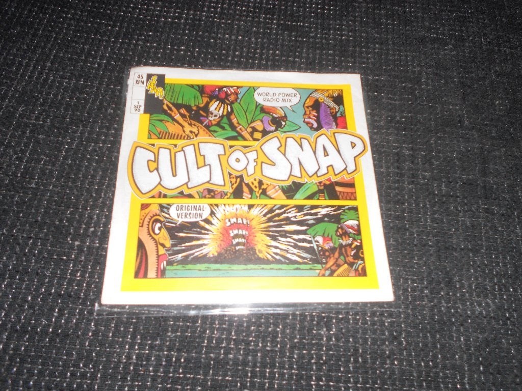 cult of snap - snap, 7 inch, Ophalen of Verzenden, Zo goed als nieuw, Beschermende buitenhoes