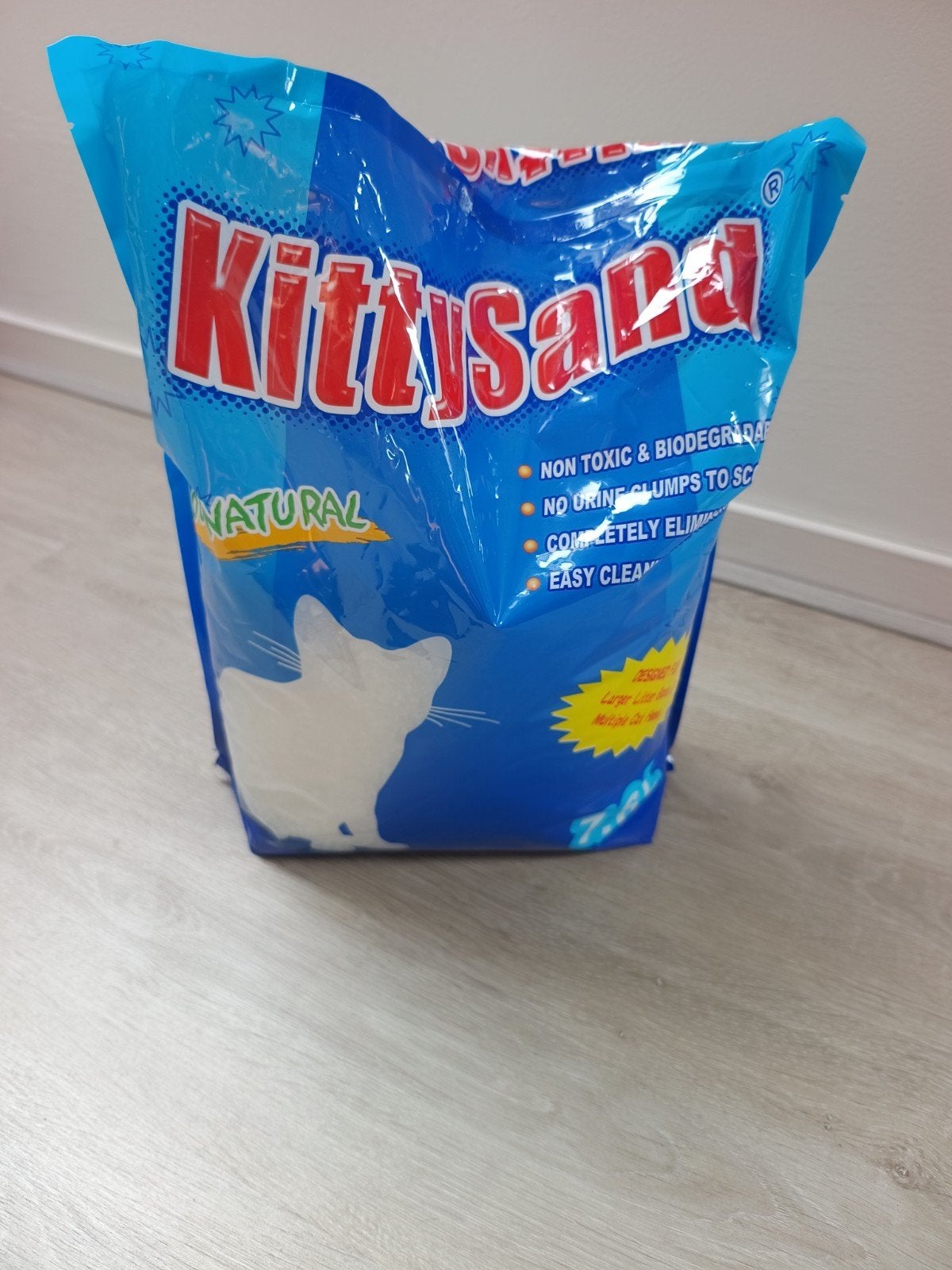 Kittysand kattenbakkorrels Silica korrels, Ophalen, Nieuw