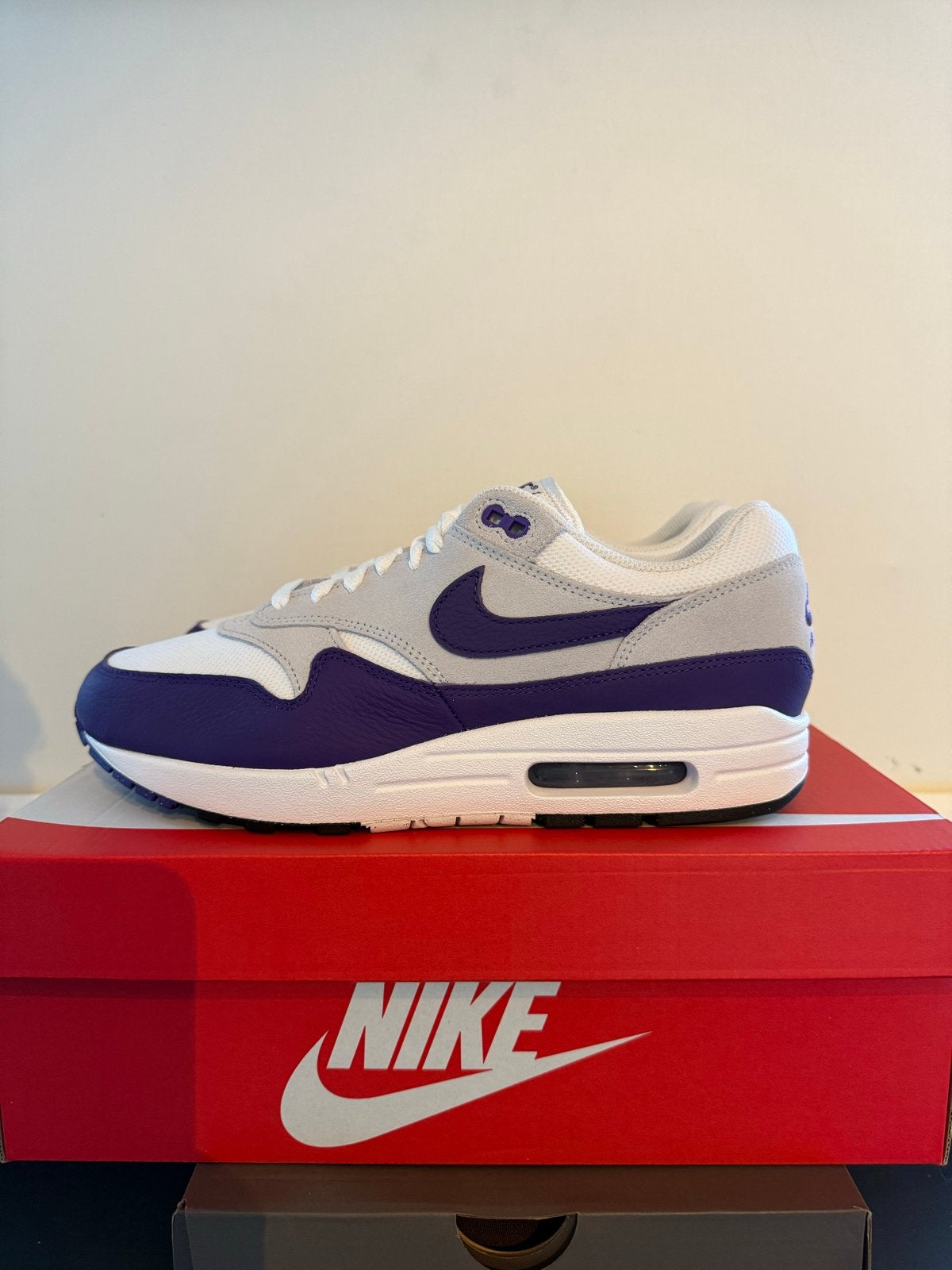 Nike Air Max 1 '86 OG Field Purple- Maat 44, Ophalen of Verzenden, Nieuw, Overige kleuren, Sneakers of Gympen