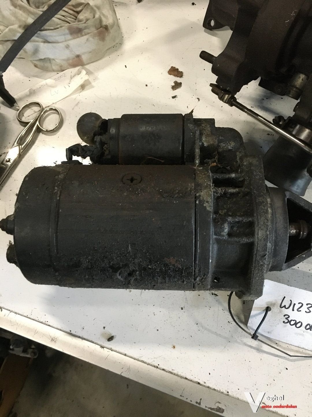 Mercedes W123 Diesel Startmotor