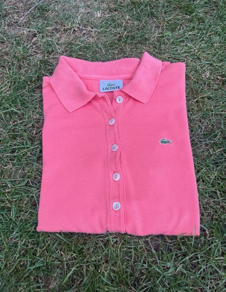 Trendy Lacoste polo - Maat M, Kleding | Dames, Maat 38/40 (M), Overige kleuren, Ophalen of Verzenden, Zo goed als nieuw