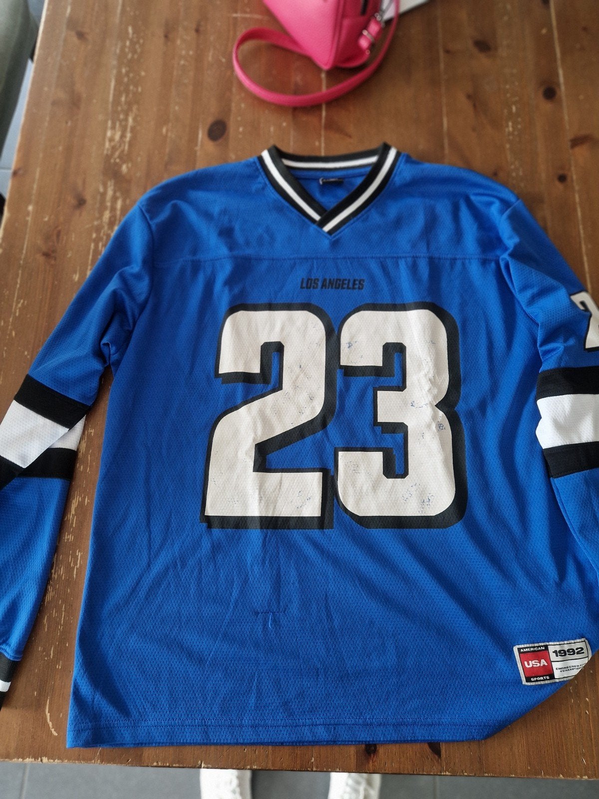 FSBN Los Angeles 23 Basketbalshirt - Maat L, Maat 52/54 (L), Blauw, Ophalen of Verzenden, FSBN