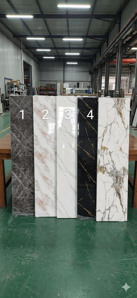 PVC SPC Wandpanelen 280x122 cm 3mm dik, 60 cm of meer, Nieuw, Ophalen of Verzenden, 10 m² of meer