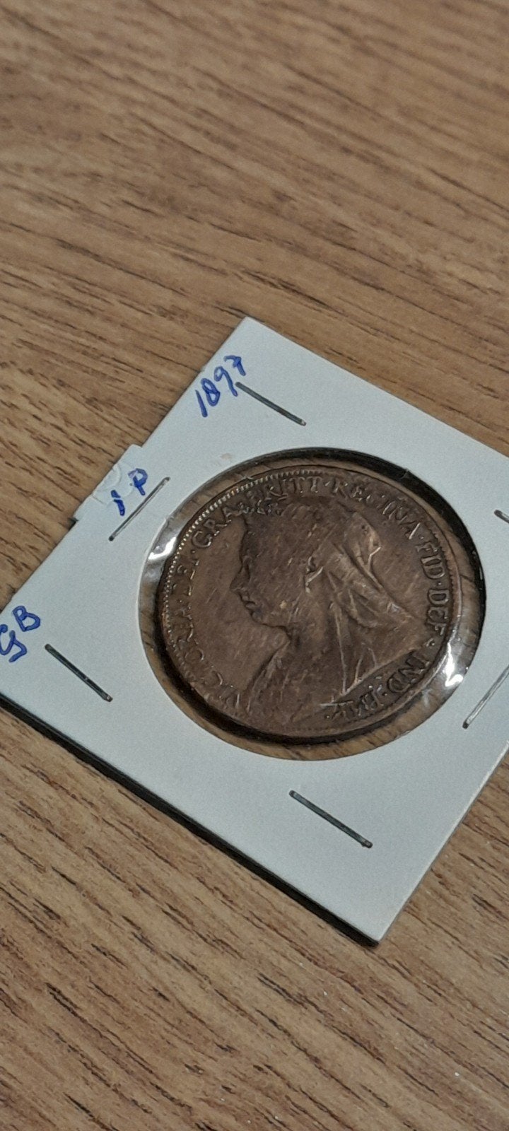 1 Penny Groot  Brittannië 1897, Ophalen of Verzenden, Noord-Amerika