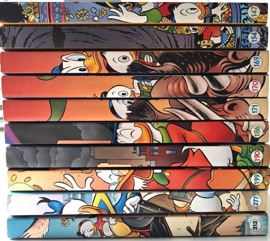 10 Donald Duck pockets, Ophalen of Verzenden, Zo goed als nieuw, Fictie algemeen