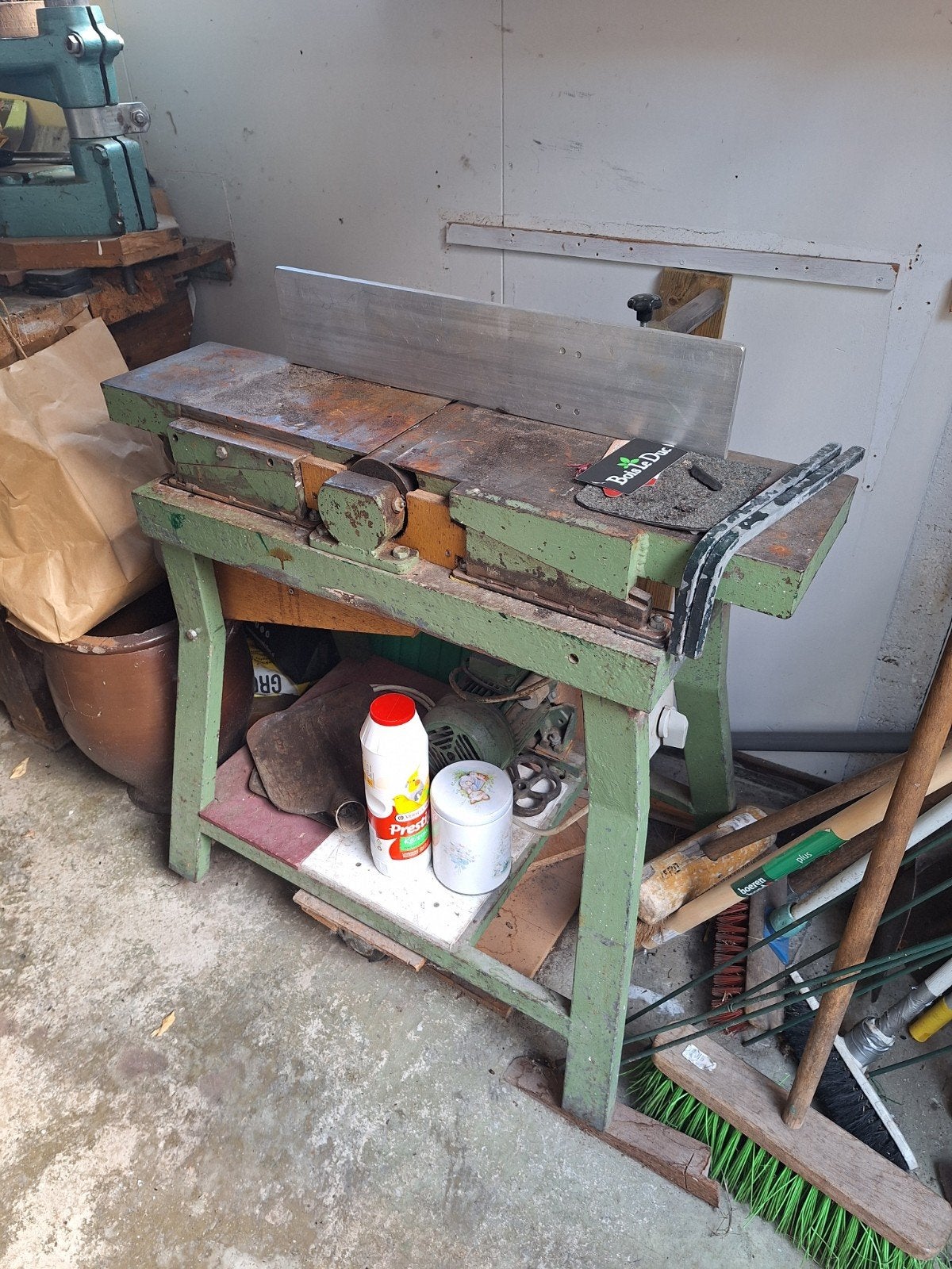 Vlakbank - Robuuste Houtbewerkingsmachine, Ophalen