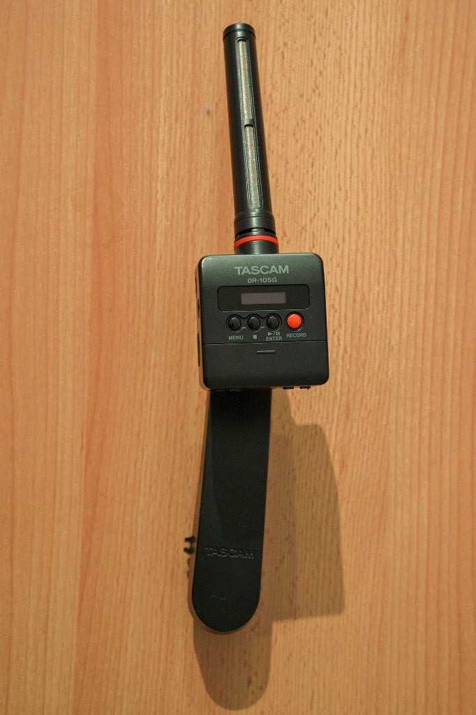 Tascam DR-10SG Richtmicrofoon, Overige typen, Ophalen of Verzenden, Zo goed als nieuw